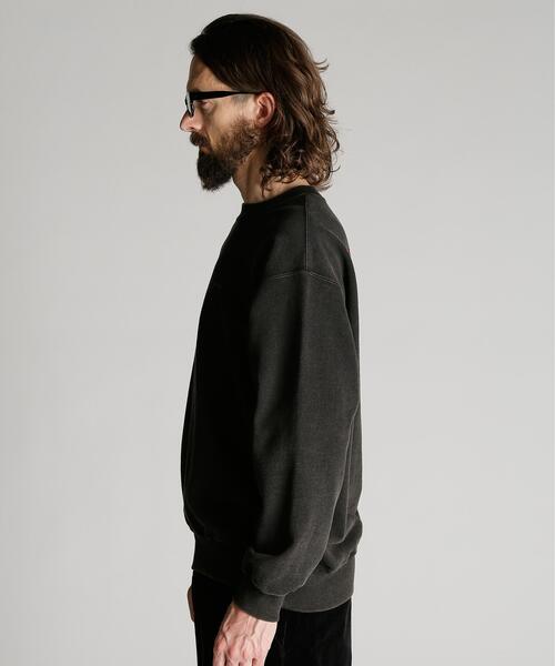 Schott（ショット）の「Schott/ショット/CREW SWEAT TIMELESS AND TRUE/クルー スウェット タイムレス アンド トゥルー（スウェット・メンズ・ネイビー/ブラック・M/2XL/XL/L）」の7枚目の写真