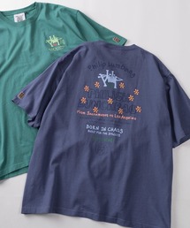 Philip Lumbang（フィリップランバン）の「【75】【Philip Lumbang/フィリップ・ランバン】 リラックスフィット  グラフィックデザイン バックプリント クルーネックTシャツ ユニセックス（Tシャツ/カットソー）」