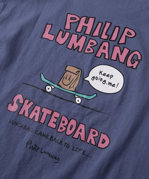 Philip Lumbang(フィリップランバン)の「【75】【Philip Lumbang/フィリップ・ランバン】 リラックスフィット グラフィックデザイン バックプリント クルーネックTシャツ ユニセックス(Tシャツ/カットソー・レディース・ブルー系3/グリーン系2/ホワイト系2/ホワイト系1/グリーン系1/ベージュ系3/ベージュ系1/ブルー系1/ブラック系2/ホワイト系3/ブルー系2/グリーン系3/ベージュ系2/ブラック系3/ブラック系1・M/XL/L)」の19枚目の写真