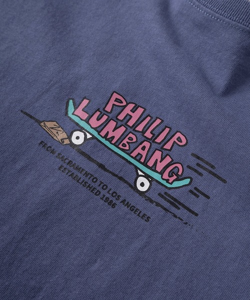 Philip Lumbang(フィリップランバン)の「【75】【Philip Lumbang/フィリップ・ランバン】 リラックスフィット グラフィックデザイン バックプリント クルーネックTシャツ ユニセックス(Tシャツ/カットソー・レディース・ブルー系3/グリーン系2/ホワイト系2/ホワイト系1/グリーン系1/ベージュ系3/ベージュ系1/ブルー系1/ブラック系2/ホワイト系3/ブルー系2/グリーン系3/ベージュ系2/ブラック系3/ブラック系1・M/XL/L)」の18枚目の写真