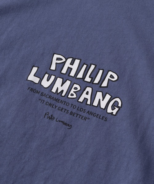 Philip Lumbang(フィリップランバン)の「【75】【Philip Lumbang/フィリップ・ランバン】 リラックスフィット グラフィックデザイン バックプリント クルーネックTシャツ ユニセックス(Tシャツ/カットソー・レディース・ブルー系3/グリーン系2/ホワイト系2/ホワイト系1/グリーン系1/ベージュ系3/ベージュ系1/ブルー系1/ブラック系2/ホワイト系3/ブルー系2/グリーン系3/ベージュ系2/ブラック系3/ブラック系1・M/XL/L)」の22枚目の写真