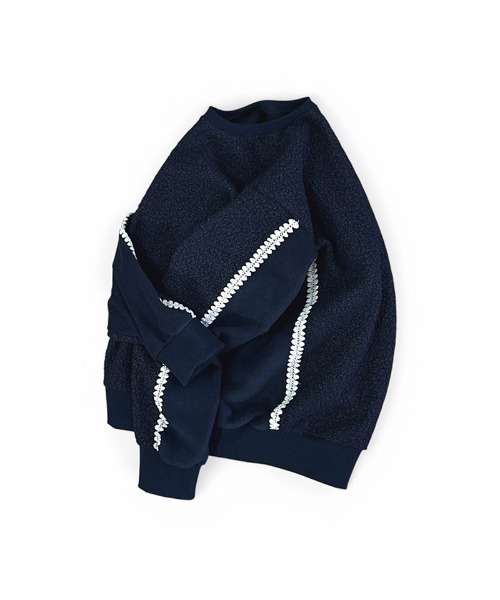 masterkey（マスターキー）の「msw1873- CLAM-SWEAT 刺繍スウェット(MK27A-C-24)（スウェット・メンズ・キャメル/グレー/ブラック・S/M）」の6枚目の写真