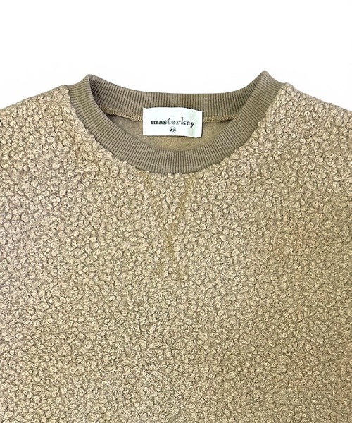 masterkey（マスターキー）の「msw1873- CLAM-SWEAT 刺繍スウェット(MK27A-C-24)（スウェット・メンズ・キャメル/グレー/ブラック・S/M）」の19枚目の写真