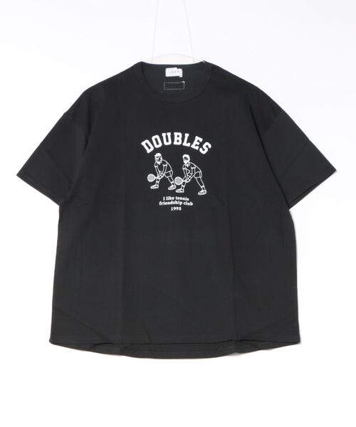 FOV(フォブ)の「フォブ DOUBLES Tシャツ(Tシャツ/カットソー・レディース・ブラック/ホワイト/グレイッシュベージュ・F)」の3枚目の写真
