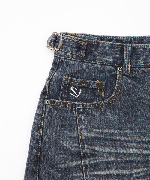 SCHISM INDUCING（スキズムインデューシング）の「CONVERTIBLE JORTS BLUE（その他パンツ・レディース・その他・M/L）」の4枚目の写真