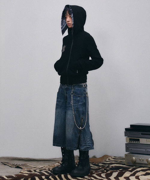 SCHISM INDUCING（スキズムインデューシング）の「CONVERTIBLE JORTS BLUE（その他パンツ・レディース・その他・M/L）」の6枚目の写真