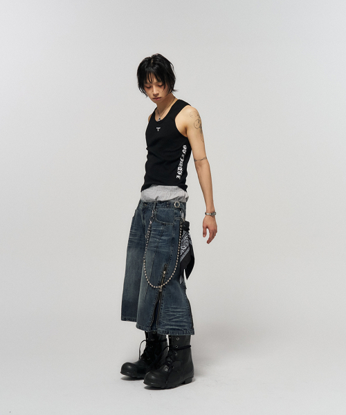 SCHISM INDUCING（スキズムインデューシング）の「CONVERTIBLE JORTS BLUE（その他パンツ・レディース・その他・M/L）」の9枚目の写真