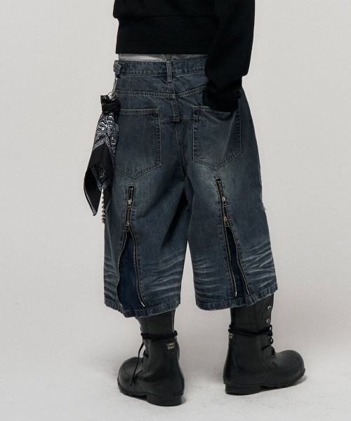SCHISM INDUCING（スキズムインデューシング）の「CONVERTIBLE JORTS BLUE（その他パンツ・レディース・その他・M/L）」の12枚目の写真
