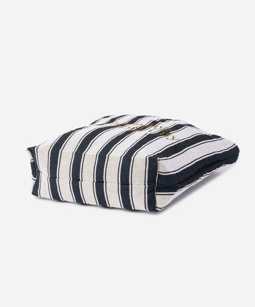 Saturdays NYC(サタデーズ ニューヨークシティ )の「Miller Stripe Tote Bag(トートバッグ・メンズ・ブルー/ワイン・FREE)」の5枚目の写真