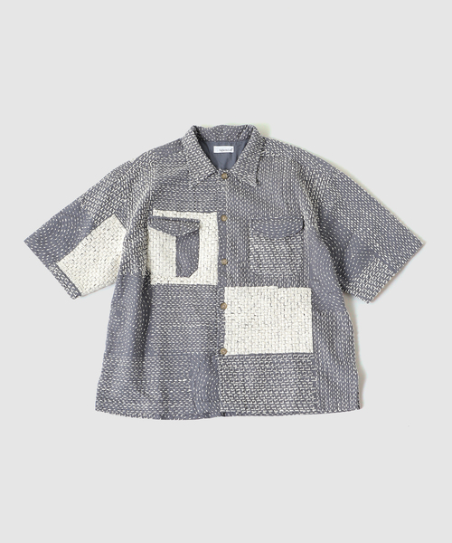 JOURNAL STANDARD(ジャーナルスタンダード)の「Eighteen East S/S WES SHIRT(シャツ/ブラウス・メンズ・グレー・LARGE/MEDIUM)」の1枚目の写真
