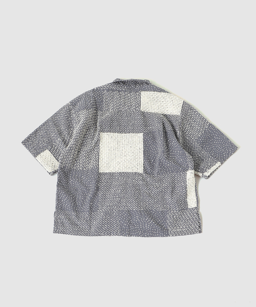 JOURNAL STANDARD(ジャーナルスタンダード)の「Eighteen East S/S WES SHIRT(シャツ/ブラウス・メンズ・グレー・LARGE/MEDIUM)」の2枚目の写真