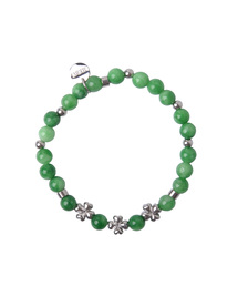 MERCIBAND（メルシバンド）の「クローバーストーンブレスレット5カラー（ブレスレット）」