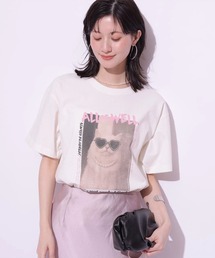 Apuweiser-riche♡ロゴTシャツ  白 新品未使用 Apuweiser-riche Mサイズレーストリム刺繍ロゴTシャツ