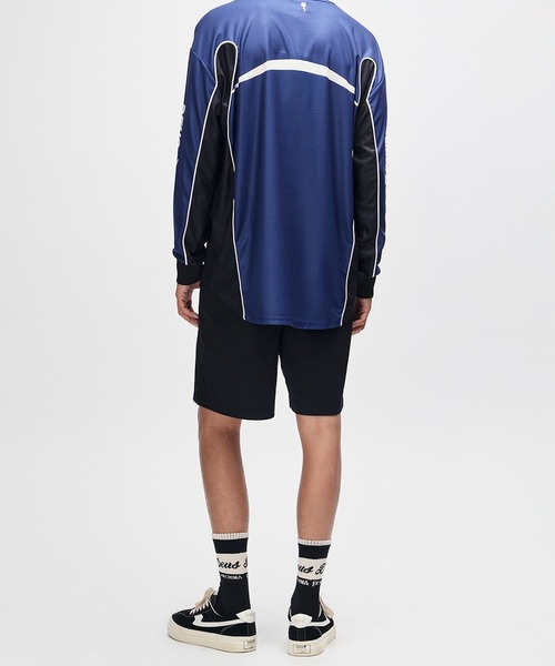 DEUS EX MACHINA(デウスエクスマキナ)の「SPECTACLE MOTO JERSEY(Tシャツ/カットソー・メンズ・イエロー/ロイヤルブルー・M/L)」の15枚目の写真