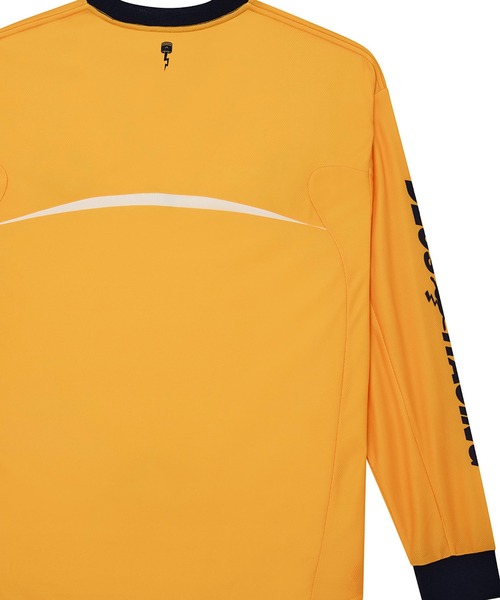 DEUS EX MACHINA(デウスエクスマキナ)の「SPECTACLE MOTO JERSEY(Tシャツ/カットソー・メンズ・イエロー/ロイヤルブルー・M/L)」の11枚目の写真