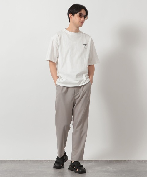 LAKOLE(ラコレ)の「プレーンウィーブドライスリムパンツ / 650682(その他パンツ・メンズ・ブラック/ボルドー/ライトグレー/ネイビー・SMALL/LARGE/MEDIUM/X-LARGE)」の9枚目の写真