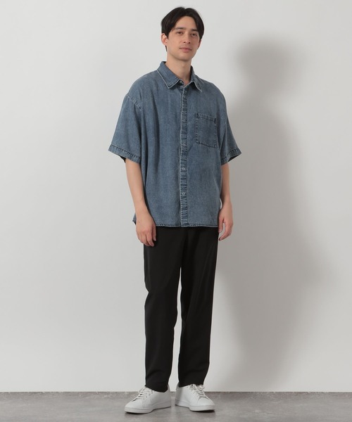 LAKOLE(ラコレ)の「プレーンウィーブドライスリムパンツ / 650682(その他パンツ・メンズ・ブラック/ボルドー/ライトグレー/ネイビー・SMALL/LARGE/MEDIUM/X-LARGE)」の14枚目の写真