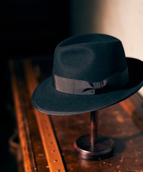 glamb(グラム)の「New Stanely Hat / ニュースタンリーハット(ハット・メンズ・ブラック・FREE)」の1枚目の写真
