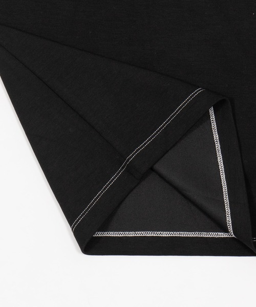 BROWNY(ブラウニー)の「BROWNY/カラーステッチワンポイントT(Tシャツ/カットソー・メンズ・ブラック/サックスブルー/ホワイト・MEDIUM/LARGE)」の19枚目の写真