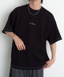 BROWNY | BROWNY/【26年春夏新作】カラーステッチワンポイントT(Tシャツ/カットソー)