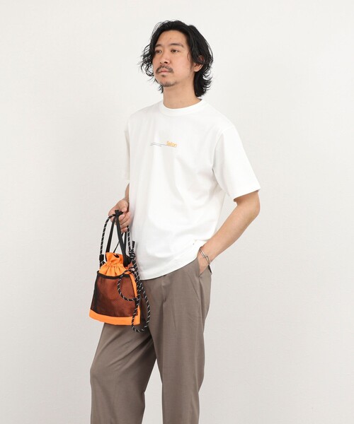 NOLLEY’S(ノーリーズ)の「《大人に似合う》メッセージプリントTシャツ 26SS(Tシャツ/カットソー・メンズ・ライトグレー/ホワイト/サックスブルー・XL/L/M/S)」の10枚目の写真