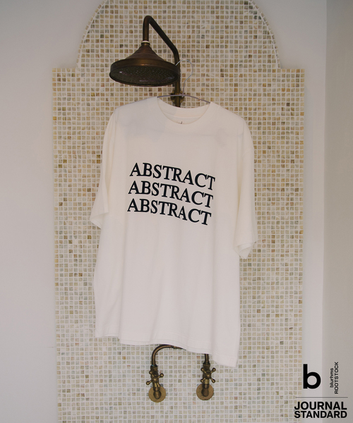 blurhms(ブラームス)の「blurhms ROOTSTOCK × JOURNAL STANDARD 別注 Abstract Tシャツ(Tシャツ/カットソー・メンズ・ブラック/ホワイト・3/2)」の2枚目の写真