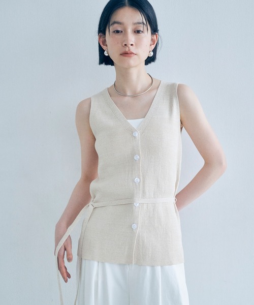 宝島社STORE｜タカラジマシャストアのベスト（ベージュ系）通販 - ZOZOTOWN