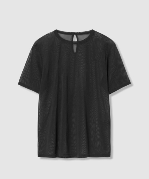 LOULOU WILLOUGHBY(ルルウィルビー)の「【LOULOU WILLOUGHBY】ボウタイツキチュールトップス(Tシャツ/カットソー・レディース・ボルドー/オフホワイト/ブラック・2)」の9枚目の写真