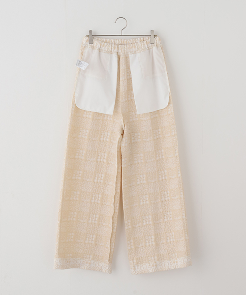 IENA LA BOUCLE(イエナラブークル)の「IENA LA BOUCLE フラワーJQストリングパンツ(その他パンツ・レディース・ベージュ・38/36)」の14枚目の写真