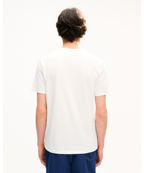 KENZO(ケンゾー)の「'KENZO Sounds' エンブロイダリー スリム Tシャツ イン コットン(Tシャツ/カットソー・メンズ・ホワイト系その他・XX-LARGE/LARGE/X-SMALL/X-LARGE/SMALL/MEDIUM)」の3枚目の写真