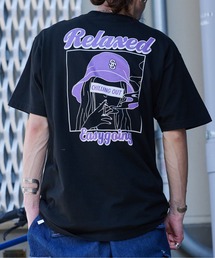 スモーキングガールRelaxed半袖Tシャツ