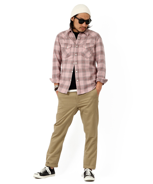 BEAMS PLUS（ビームスプラス）の「BEAMS PLUS / ウールワッチキャップ（ニットキャップ/ビーニー・メンズ・グレー/ブラック/オレンジ/オリーブ/ネイビー/ワイン/ナチュラル・FREE）」の8枚目の写真