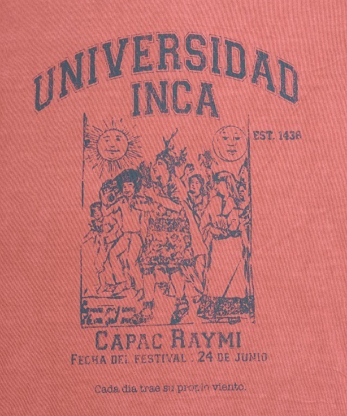 チチカカ（チチカカ）の「Orale! インカユニバーシティカパックＴシャツ（Tシャツ/カットソー・レディース・ブラック/レッド/イエロー・FREE）」の16枚目の写真
