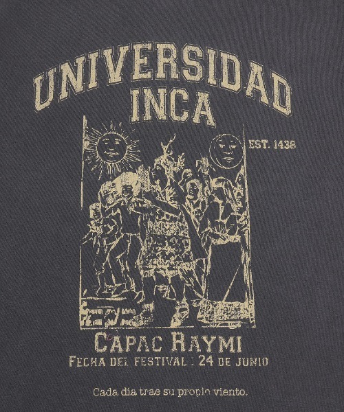 チチカカ（チチカカ）の「Orale! インカユニバーシティカパックＴシャツ（Tシャツ/カットソー・レディース・ブラック/レッド/イエロー・FREE）」の14枚目の写真