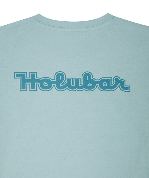 HOLUBAR(ホルバー)の「Lettering Logo T Shirt Sky Blue(Tシャツ/カットソー・メンズ・その他・LARGE)」の4枚目の写真