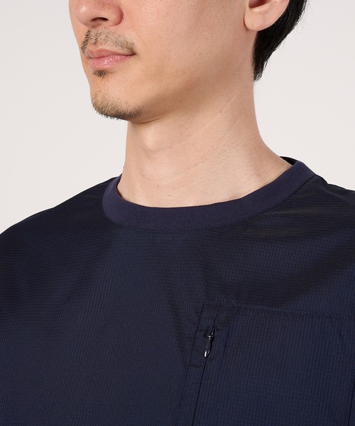 Arnold Palmer（アーノルドパーマー）の「URBAN BREEZE Tシャツ（Tシャツ/カットソー・メンズ・グレイッシュベージュ/ライトグレー/ネイビー・LL/L/M）」の11枚目の写真