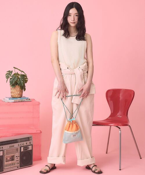 PENNEYS(ぺニーズ)の「【PENNEYS】2WAYバッグ(ショルダーバッグ・レディース・サックスブルー/オレンジ・FREE)」の9枚目の写真