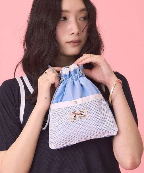 PENNEYS(ぺニーズ)の「【PENNEYS】2WAYバッグ(ショルダーバッグ・レディース・サックスブルー/オレンジ・FREE)」の13枚目の写真