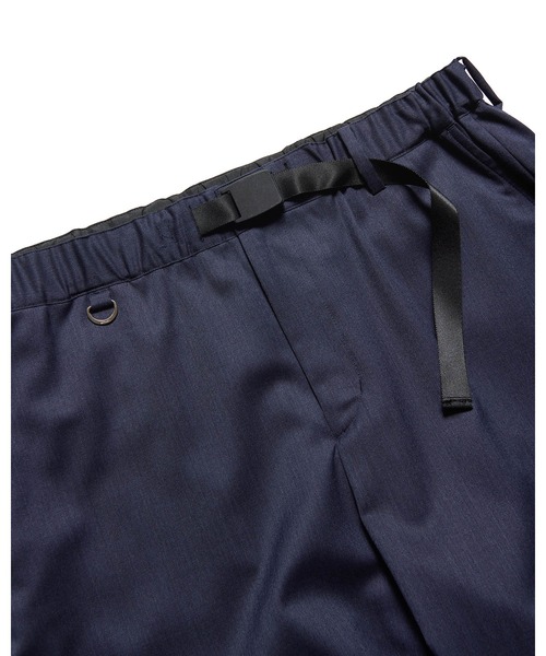 SOPHNET.(ソフネット)の「WOOL GABARDINE SLIM-FIT ACTIVE SLACKS(スラックス・メンズ・チャコールグレー/ネイビー・4/2/5/3/1)」の9枚目の写真
