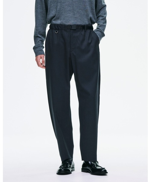 SOPHNET.(ソフネット)の「WOOL GABARDINE SLIM-FIT ACTIVE SLACKS(スラックス・メンズ・チャコールグレー/ネイビー・4/2/5/3/1)」の3枚目の写真