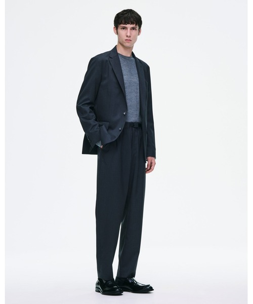 SOPHNET.(ソフネット)の「WOOL GABARDINE SLIM-FIT ACTIVE SLACKS(スラックス・メンズ・チャコールグレー/ネイビー・4/2/5/3/1)」の4枚目の写真