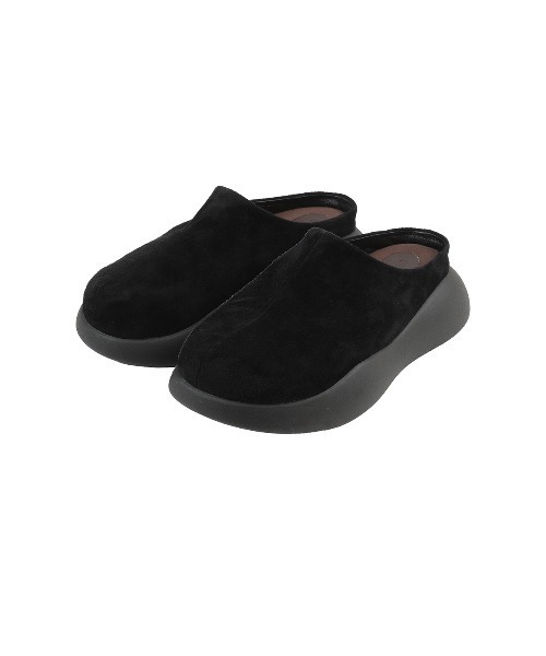 CLANE(クラネ)の「SUEDE PUFF SLIPONS(スリッポン・レディース・ブラウン/ブラック・S/M)」の9枚目の写真