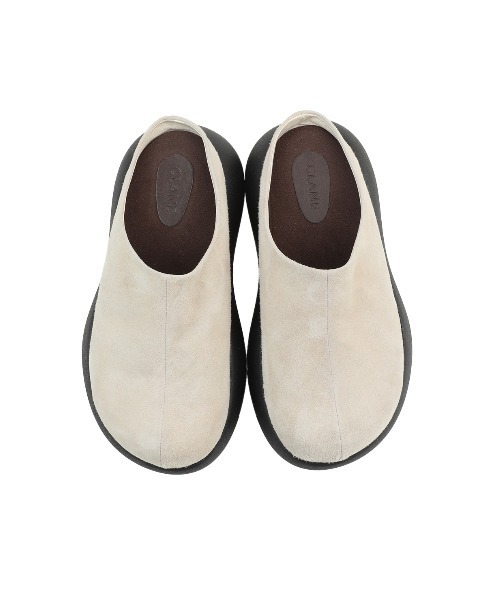 CLANE(クラネ)の「SUEDE PUFF SLIPONS(スリッポン・レディース・ブラウン/ブラック・S/M)」の17枚目の写真