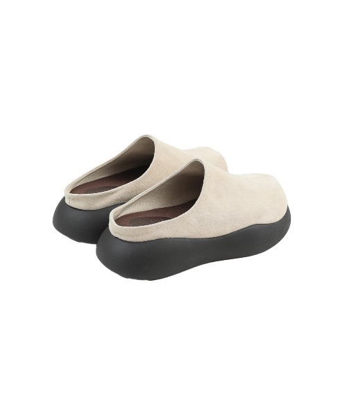 CLANE(クラネ)の「SUEDE PUFF SLIPONS(スリッポン・レディース・ブラウン/ブラック・S/M)」の19枚目の写真