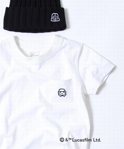 coen(コーエン)の「【coen kids】STAR WARS-ワッペンポケT(100~150cm)(Tシャツ/カットソー・キッズ・その他2/その他1/グレー/ブラック・120/150/110/100/130/140)」の4枚目の写真