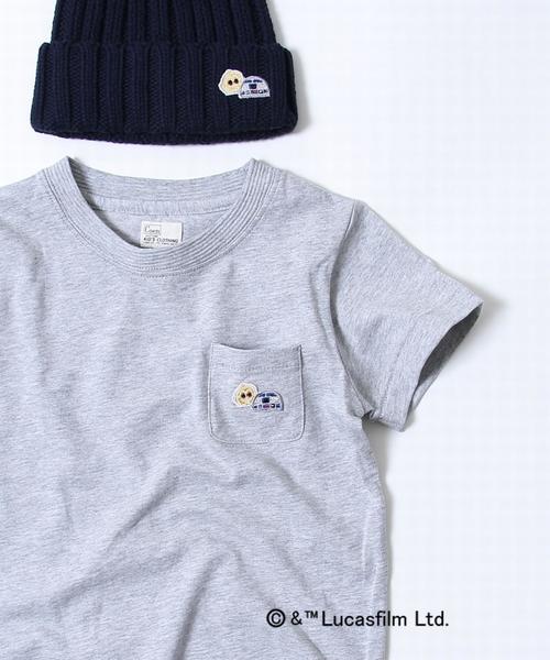 coen(コーエン)の「【coen kids】STAR WARS-ワッペンポケT(100~150cm)(Tシャツ/カットソー・キッズ・その他2/その他1/グレー/ブラック・120/150/110/100/130/140)」の3枚目の写真