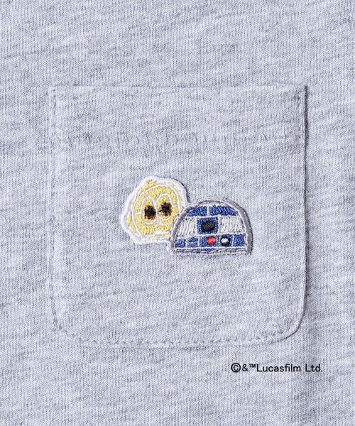coen(コーエン)の「【coen kids】STAR WARS-ワッペンポケT(100~150cm)(Tシャツ/カットソー・キッズ・その他2/その他1/グレー/ブラック・120/150/110/100/130/140)」の9枚目の写真