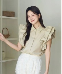 WHIP SLEEVE SHIRT TOPS
