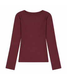オーガニック ベーシック 長袖 Tシャツ (7 COLORS)