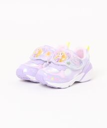 Disney ディズニー 【光る靴/甲ベルトを外して洗える】塔の上のラプンツェル キッズ ライトアップシューズ 子供靴 ワンベルト スニーカー DN C1376LE